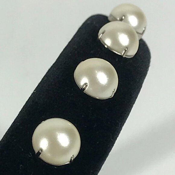 MIUMIU Faux pearl hair accessories hair band headband Katyusha Velor Black - Picture 9 of 12